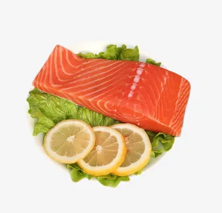 冷藏三文鱼段免抠