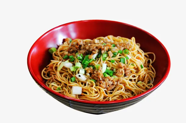 碗装热干面素材免抠