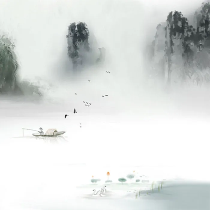 水墨画背景高清