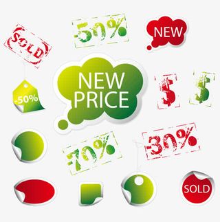 各种小标签免抠