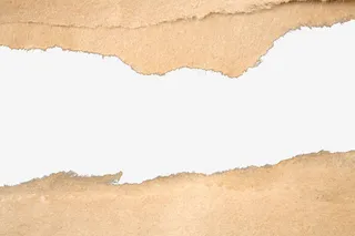 黄色牛皮纸裂缝免抠