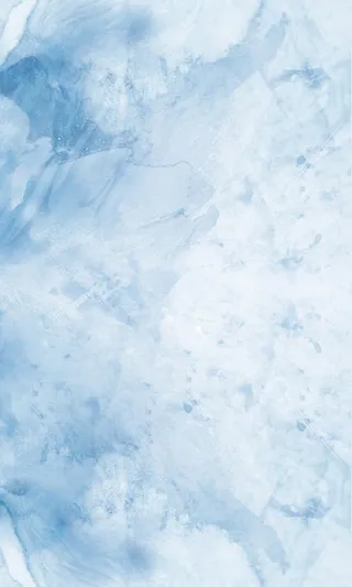 蓝色水彩渲染简洁插图高清