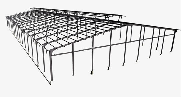 大型钢结构厂房免抠