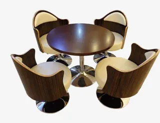 豪华办公桌椅免抠