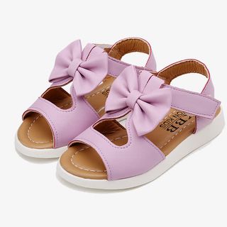 夏季鱼嘴儿童凉鞋免抠