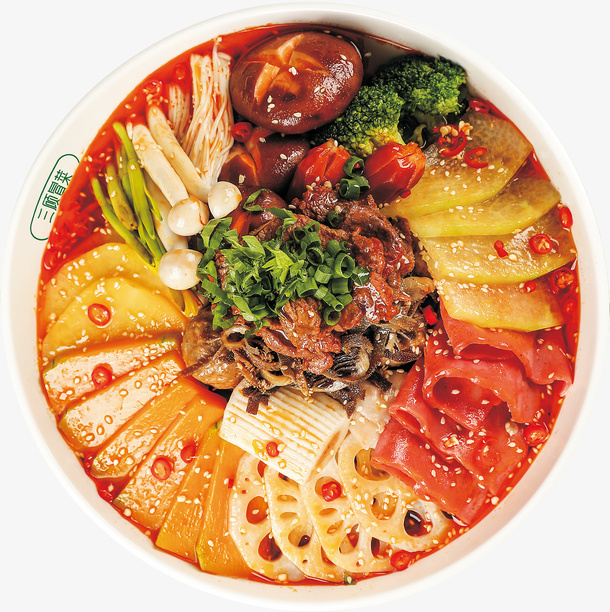 冒菜麻辣烫火锅免抠