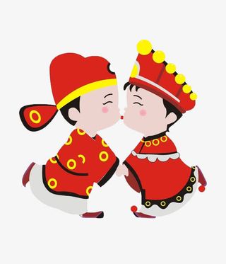 结婚喜庆素材免抠