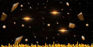 黑色纹理碎石全*动海报背景素材高清