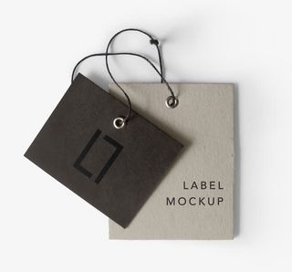 衣服贴牌标签模板下载免抠