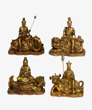 四大名山佛像免抠