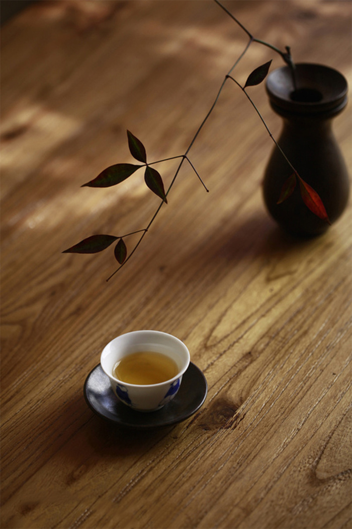 文艺广告茶具茶品饮茶茶叶背景素材高清