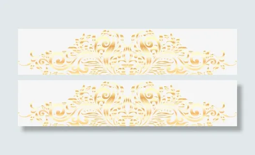 金色花纹酒店招聘免抠