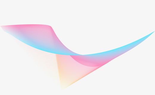 创意流体渐变装饰效果免抠