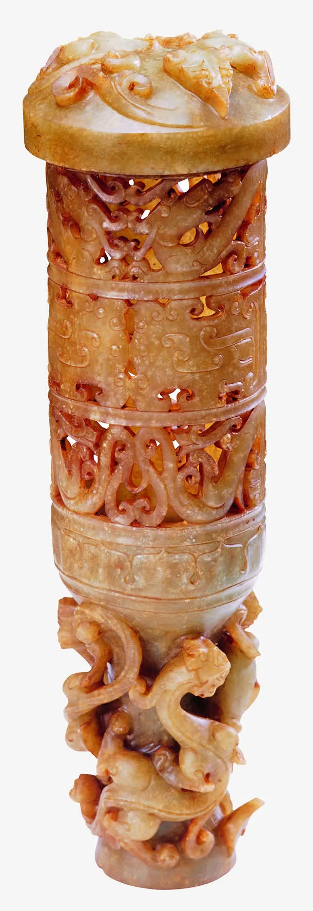 古代玉雕免抠