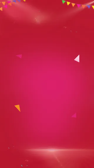 红色喜庆H5背景高清