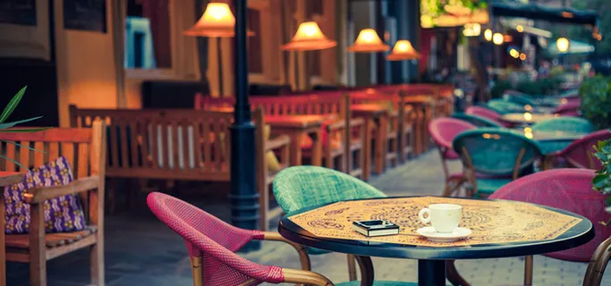 情调小街背景高清