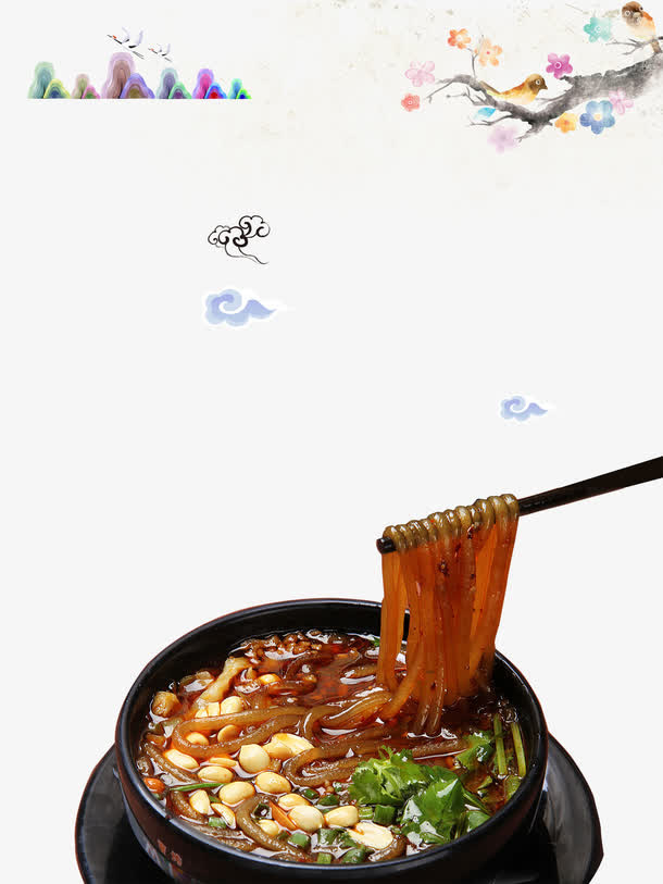 酸爽可口的一碗酸辣粉免抠