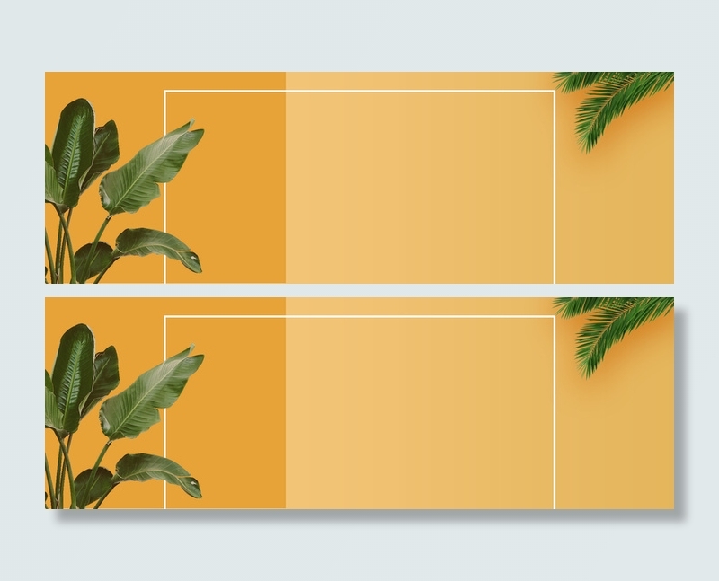 淘宝天猫电商秋季立秋女孩黄色背景清新海报高清