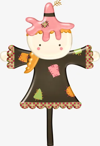 稻草人png免费下载免抠