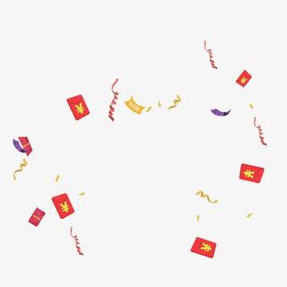 漂浮红包免抠