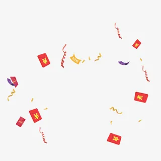 漂浮红包免抠