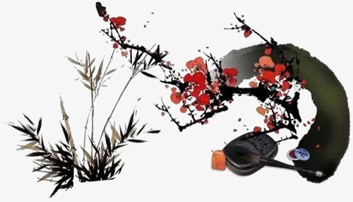 水墨画免抠