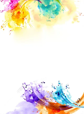 个性五彩海报设计高清