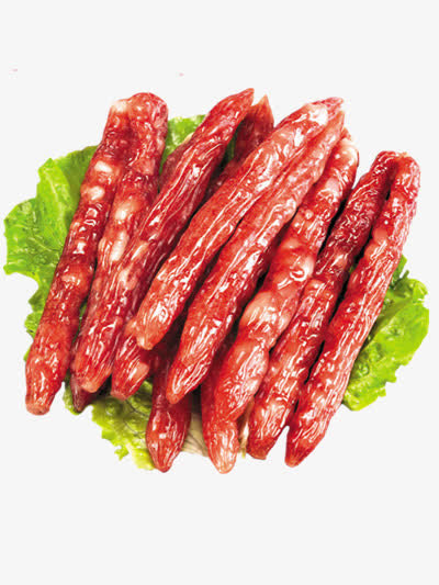 猪肉腊肠年货免抠
