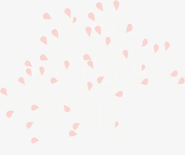 小清新粉色花瓣免抠