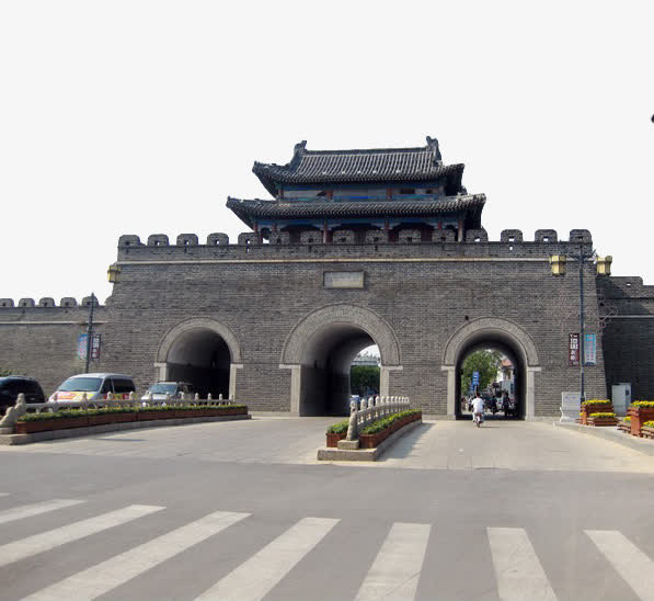 古代城墙免抠