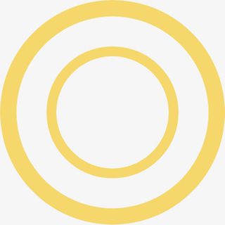 中秋节黄色圈圈包装免抠