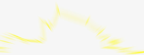 高清活动海报黄色光效促销免抠