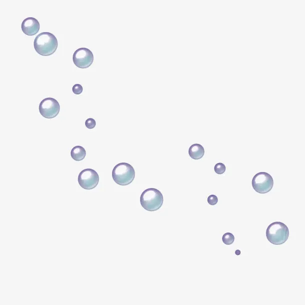 气泡水珠漂浮免抠