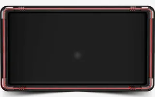 正方形黑色机械边框设计效果免抠