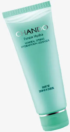 春天绿色化妆品洗面奶免抠