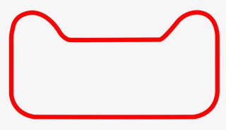 手绘扁平风格天猫logo头部免抠