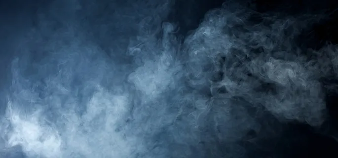 蓝色烟雾背景高清