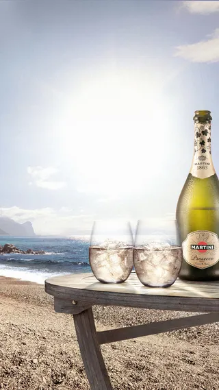 清新海滩H5背景高清