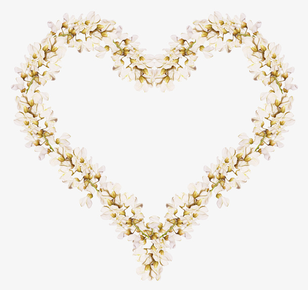 漂亮花朵桃心免抠