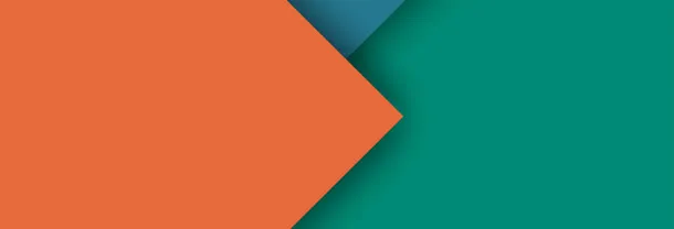 简约炫彩个性多边形背景banner