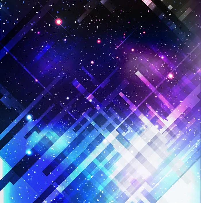 科技未来感星空背景图高清