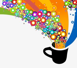 韩国时尚花纹免抠