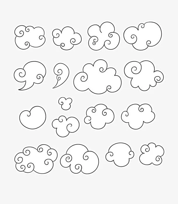 云简笔画免抠