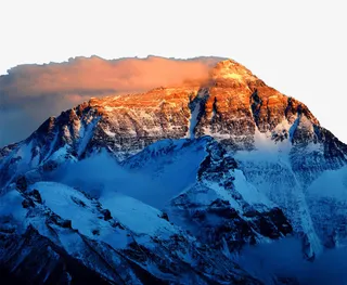 唯美珠穆朗玛峰免抠