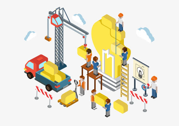 矢量工作人物免抠