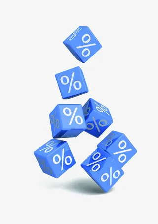 蓝色不规则图形免抠