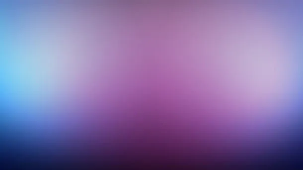 紫蓝色渐变模糊海报免抠