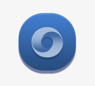 蓝色浏览器免抠