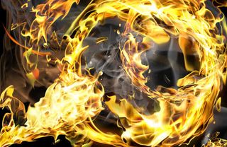 动感的火焰免抠