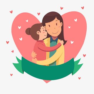 矢量母亲节免抠